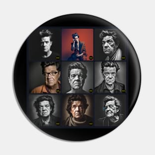 Robbie Robertson - Musician art collection (K) Pin