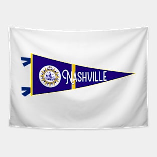 Nashville Flag Pennant Tapestry