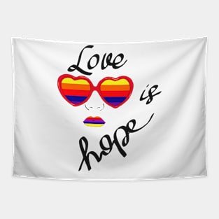 Love is hope Tapestry