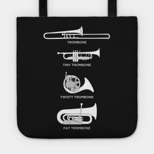Funny Types Of Trombone Tote