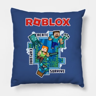 Roblox Create Explore Survive Pillow