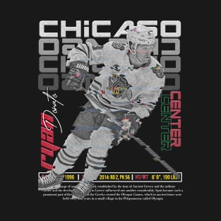 Ryan Donato Hockey Art Blackhawks T-Shirt