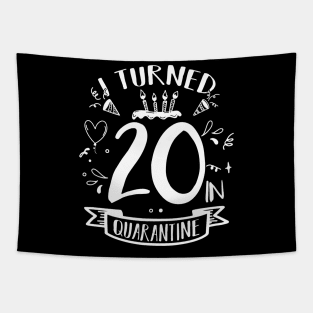 I Turned 20 In Quarantine Tapestry