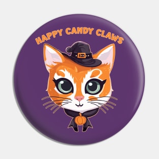 Halloween Cat Pin