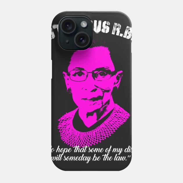 Notorious RBG Phone Case by OTCIndustries