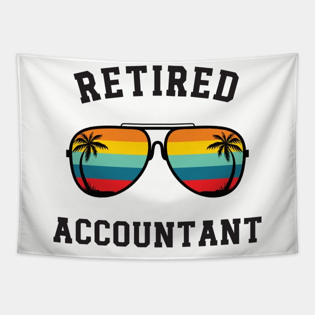 Accountant Retirement Gift Tapestry by CoastalDesignStudios