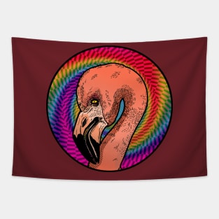 Anteater Flamingo Tapestry