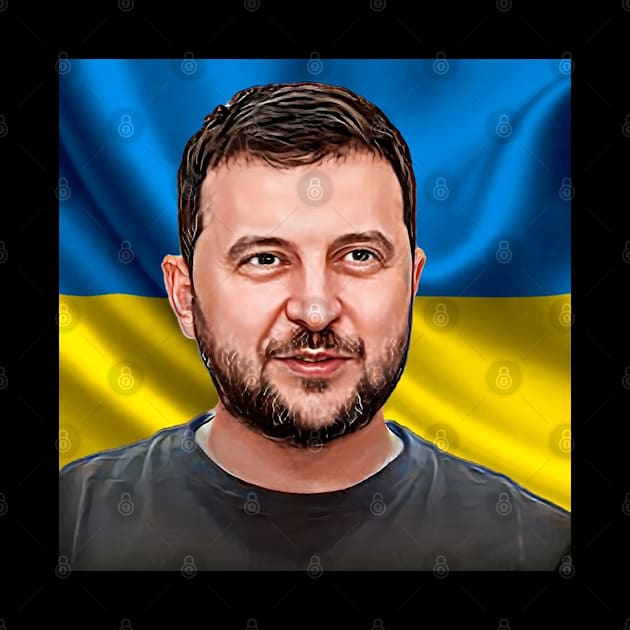 Volodymyr Zelensky by SOLRACSIER