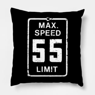 55 Speed Limit Pillow