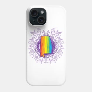 Alabama Mandala Pride Phone Case