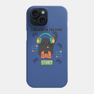 GAMER CAT - I Believe in the Game Phone Case