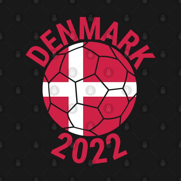 Denmark World Cup 2022 Qatar 2022 by Jas-Kei Designs