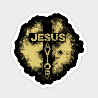 Bible art. Jesus is my Savior. Magnet