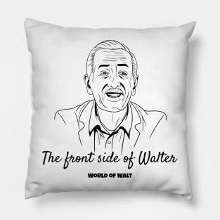 The front side of Walter - double sided Pillow