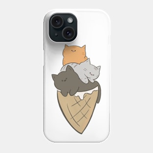 Cat Cream Stack Phone Case