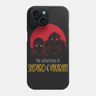 Adventures of FemShep and Vakarian Phone Case