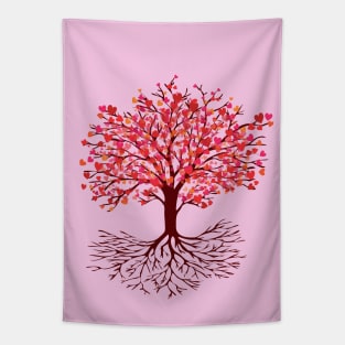 Tree of love Tapestry