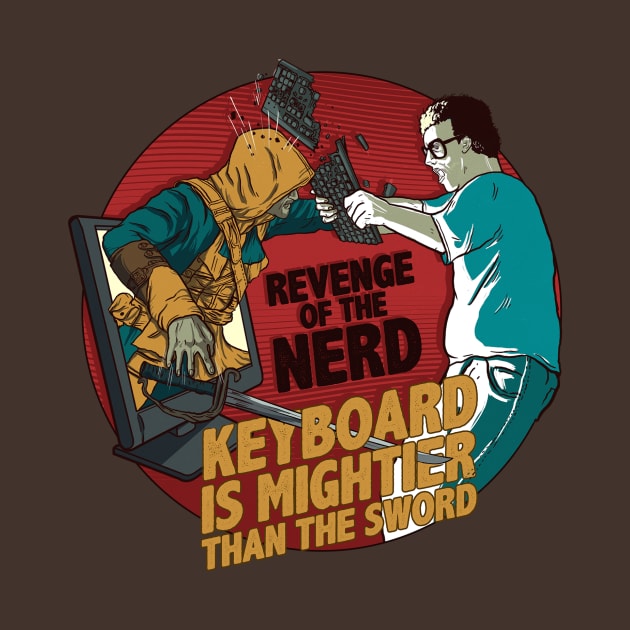 The Revenge of the Nerd by rjartworks