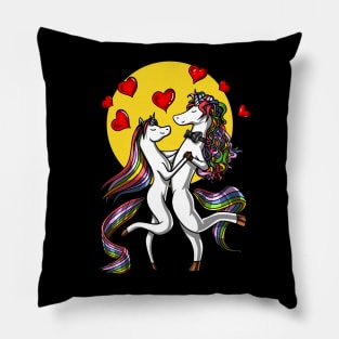 Unicorn Couple Pillow