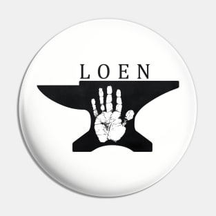 White Hand Anvil - Loen Pin