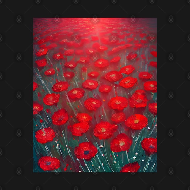 Poppy Field by cmpoetry