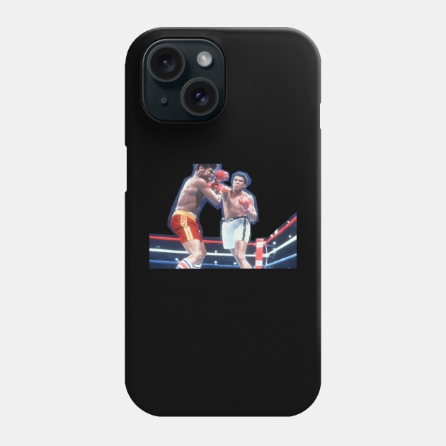 muhammad ali The Greatest-Kirigami Art Phone Case by lordwand