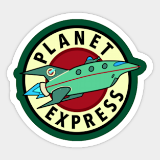 Planet Express Futurama Stickers Teepublic