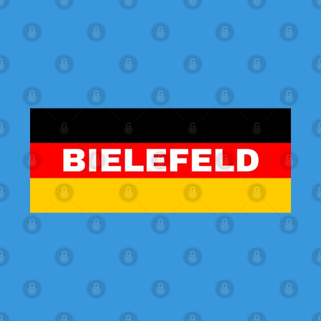 Bielefeld City in German Flag by aybe7elf