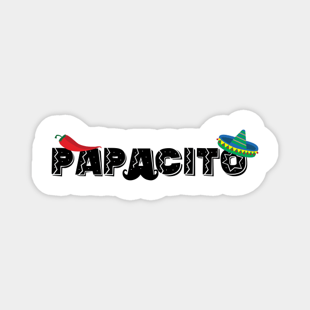 Papacito - 5 Cinco de Mayo Holiday Gift Magnet by xaviervieira