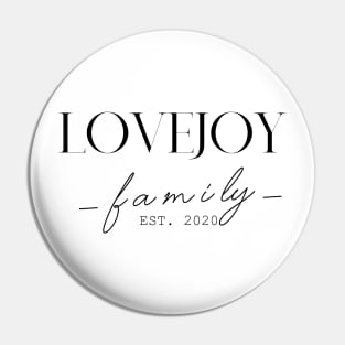 Lovejoy Family EST. 2020, Surname, Lovejoy Pin