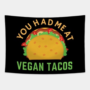 Vegan tacos Tapestry