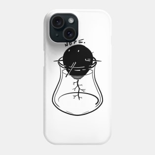 Nope - avocado seed in water Phone Case