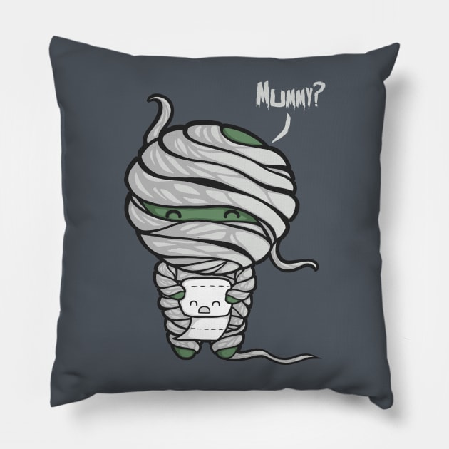 Are you my Mummy? Pillow by perdita00