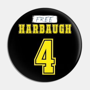 Free Harbaugh Pin