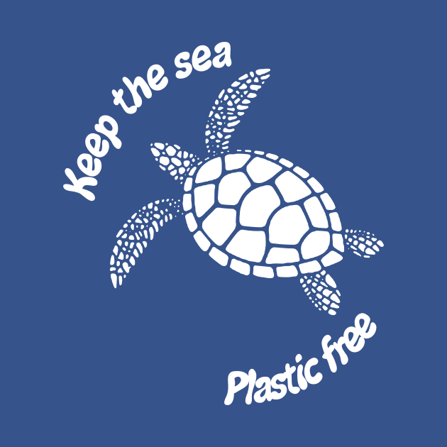 Keep the sea plastic free by PaletteDesigns