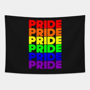 Gay Pride Pattern Tapestry