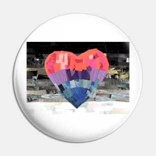 Bi Heart Pin