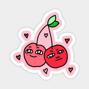 In love cherries Magnet
