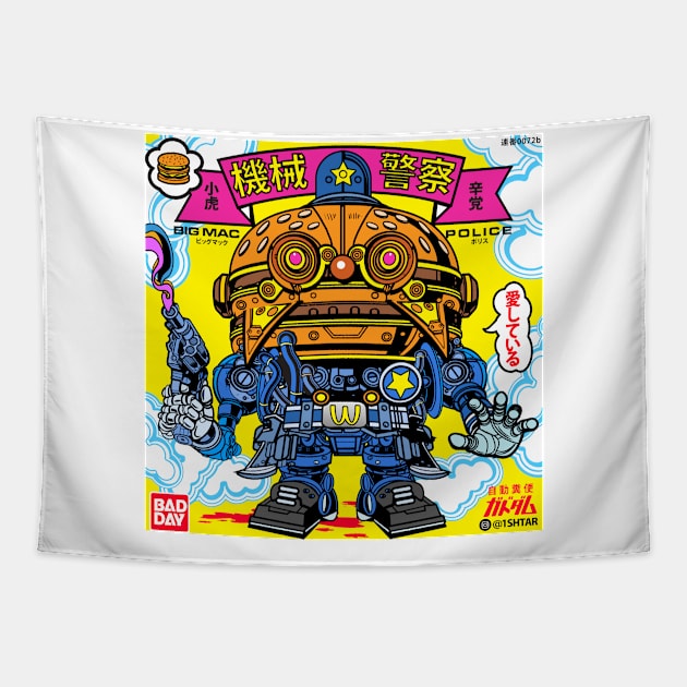 Officer Big Mech Tapestry by 1shtar