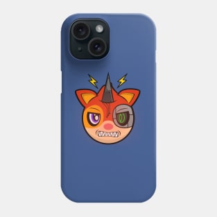 Angry Cyborg Squirrel Oskar Phone Case