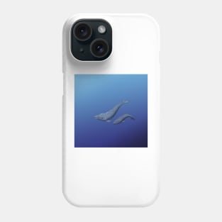 Gray Whales Phone Case