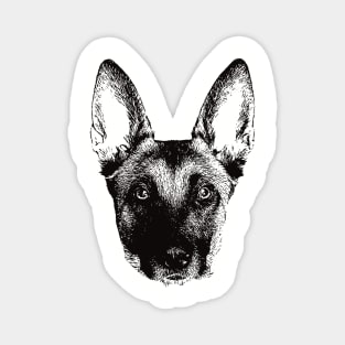 Belgian Malinois gift for Malinois Owners Magnet
