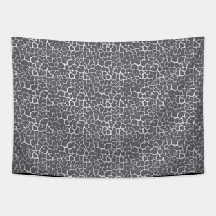 Elephant Print Skin Pattern Light Gray Tapestry