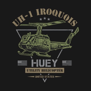 UH-1 Iroquois "Huey" Helicopter T-Shirt