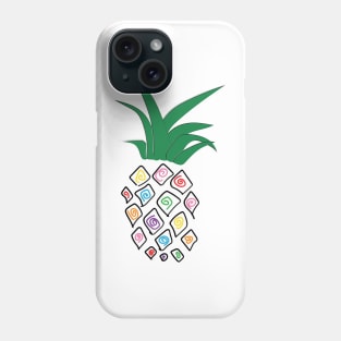 Pineapple Swirls Phone Case