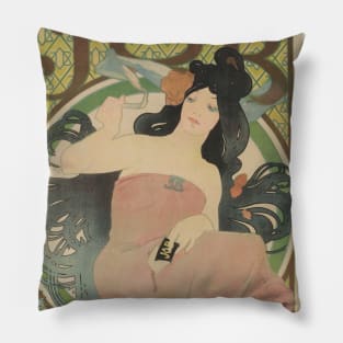 Alphonse  Mucha- Job Poster Pillow