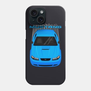 Mustang GT 1999 to 2004 SN95 New Edge - Atlantic Blue Phone Case