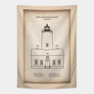 New Dungeness Lighthouse - Washington - SD Tapestry