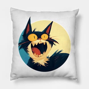 Feline Frenzy Pillow