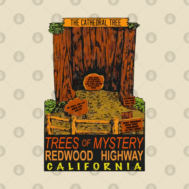 Trees of Mystery // Redwood California by darklordpug